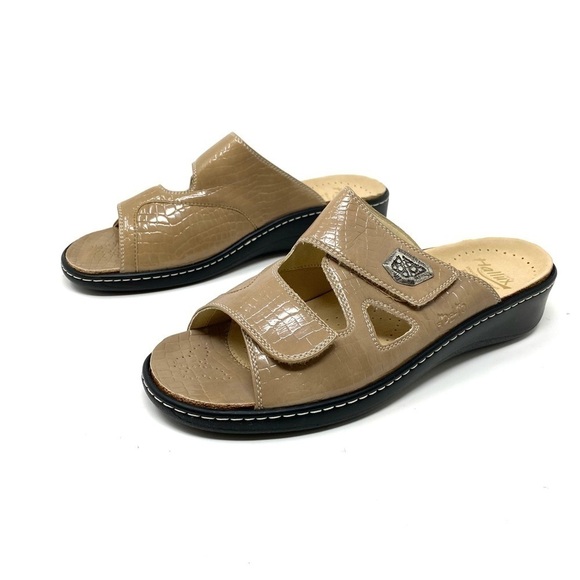 Fidelio Women's Hallux Fabia Bunion Relief Slide Sandal Taupe - Picture 4 of 10